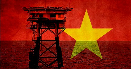 Llamadas “Casas DK1” en alta mar de Vietnam